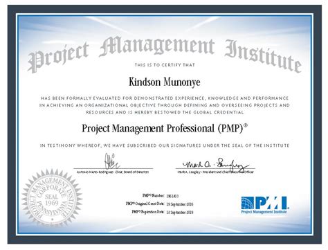 Project Management Professional (PMP)® Certification .
